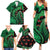 New Zealand Gecko Christmas Family Matching Summer Maxi Dress and Hawaiian Shirt Meri Kirihimete Paua Shell Mix Pohutukawa