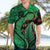 New Zealand Gecko Christmas Hawaiian Shirt Meri Kirihimete Paua Shell Mix Pohutukawa