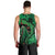 New Zealand Gecko Christmas Men Tank Top Meri Kirihimete Paua Shell Mix Pohutukawa