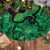 New Zealand Gecko Christmas Tree Skirt Meri Kirihimete Paua Shell Mix Pohutukawa