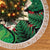 New Zealand Gecko Christmas Tree Skirt Meri Kirihimete Paua Shell Mix Pohutukawa