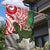 Personalised New Zealand Tuatara Christmas Garden Flag Meri Kirihimete Aotearoa Maori Mix Pohutukawa