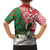 Personalised New Zealand Tuatara Christmas Hawaiian Shirt Meri Kirihimete Aotearoa Maori Mix Pohutukawa