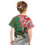 Personalised New Zealand Tuatara Christmas Kid T Shirt Meri Kirihimete Aotearoa Maori Mix Pohutukawa