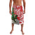 Personalised New Zealand Tuatara Christmas Lavalava Meri Kirihimete Aotearoa Maori Mix Pohutukawa