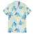 Pastel Cyan Tropical Hawaii Family Matching Puletasi and Hawaiian Shirt Seamless Monstera Plumeria Hawaiian Pattern - Polynesian Pride