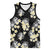 Black Tropical Hawaii Basketball Jersey Seamless Monstera Plumeria Hawaiian Pattern - Polynesian Pride