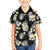 Black Tropical Hawaii Family Matching Long Sleeve Bodycon Dress and Hawaiian Shirt Seamless Monstera Plumeria Hawaiian Pattern - Polynesian Pride