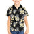 Black Tropical Hawaii Family Matching Short Sleeve Bodycon Dress and Hawaiian Shirt Seamless Monstera Plumeria Hawaiian Pattern - Polynesian Pride