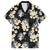 Black Tropical Hawaii Family Matching Tank Maxi Dress and Hawaiian Shirt Seamless Monstera Plumeria Hawaiian Pattern - Polynesian Pride