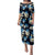 Blue Tropical Hawaii Family Matching Puletasi and Hawaiian Shirt Seamless Monstera Plumeria Hawaiian Pattern - Polynesian Pride