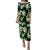 Green Tropical Hawaii Family Matching Puletasi and Hawaiian Shirt Seamless Monstera Plumeria Hawaiian Pattern - Polynesian Pride