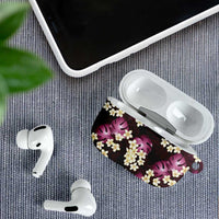 Pink Tropical Hawaii AirPods Case Seamless Monstera Plumeria Hawaiian Pattern LT14 - Polynesian Pride