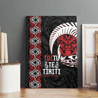 Aotearoa Toitu Te Tiriti Canvas Wall Art Honour The Treaty Maori Haka LT14 - Polynesian Pride