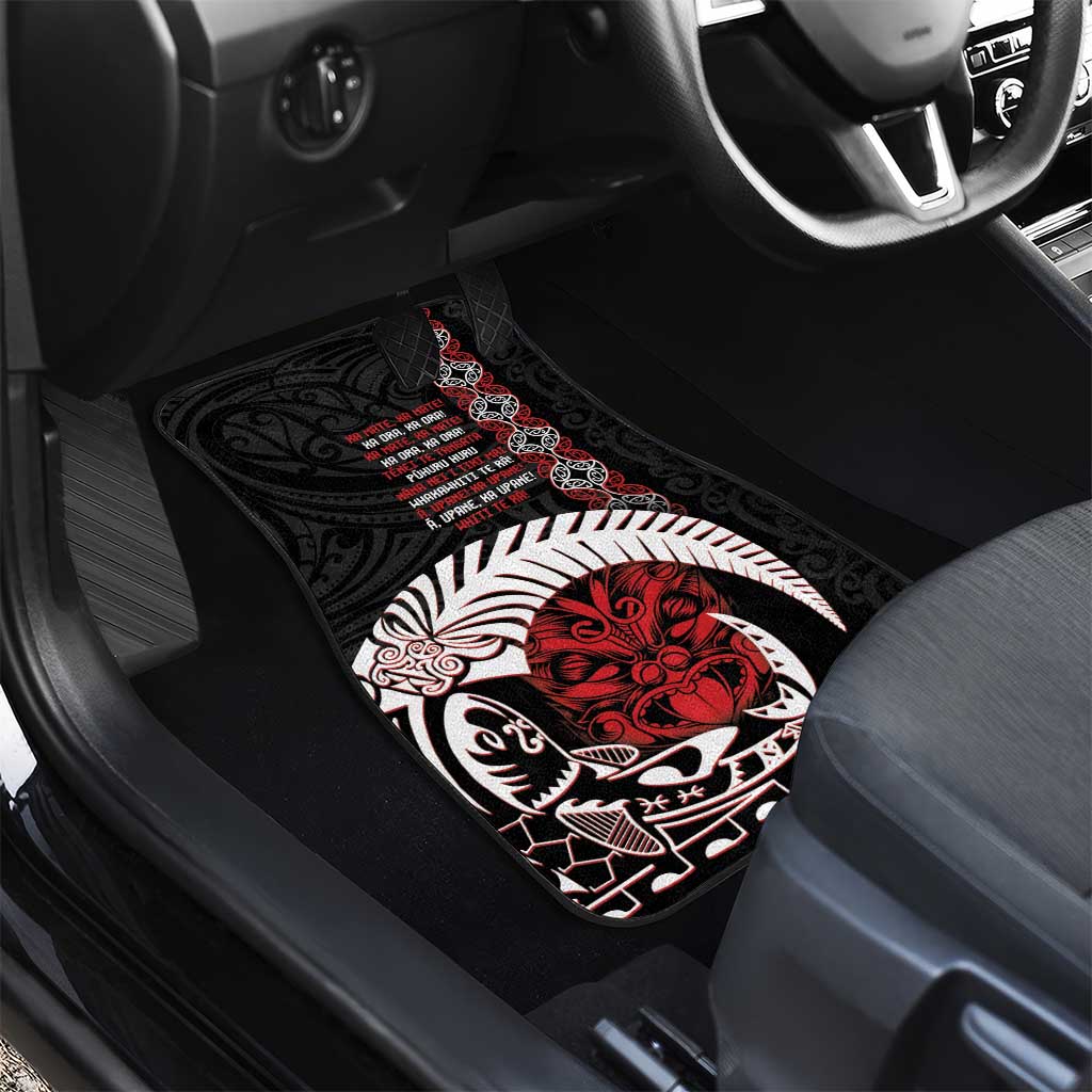 Aotearoa Toitu Te Tiriti Car Mats Honour The Treaty Maori Haka LT14 - Polynesian Pride