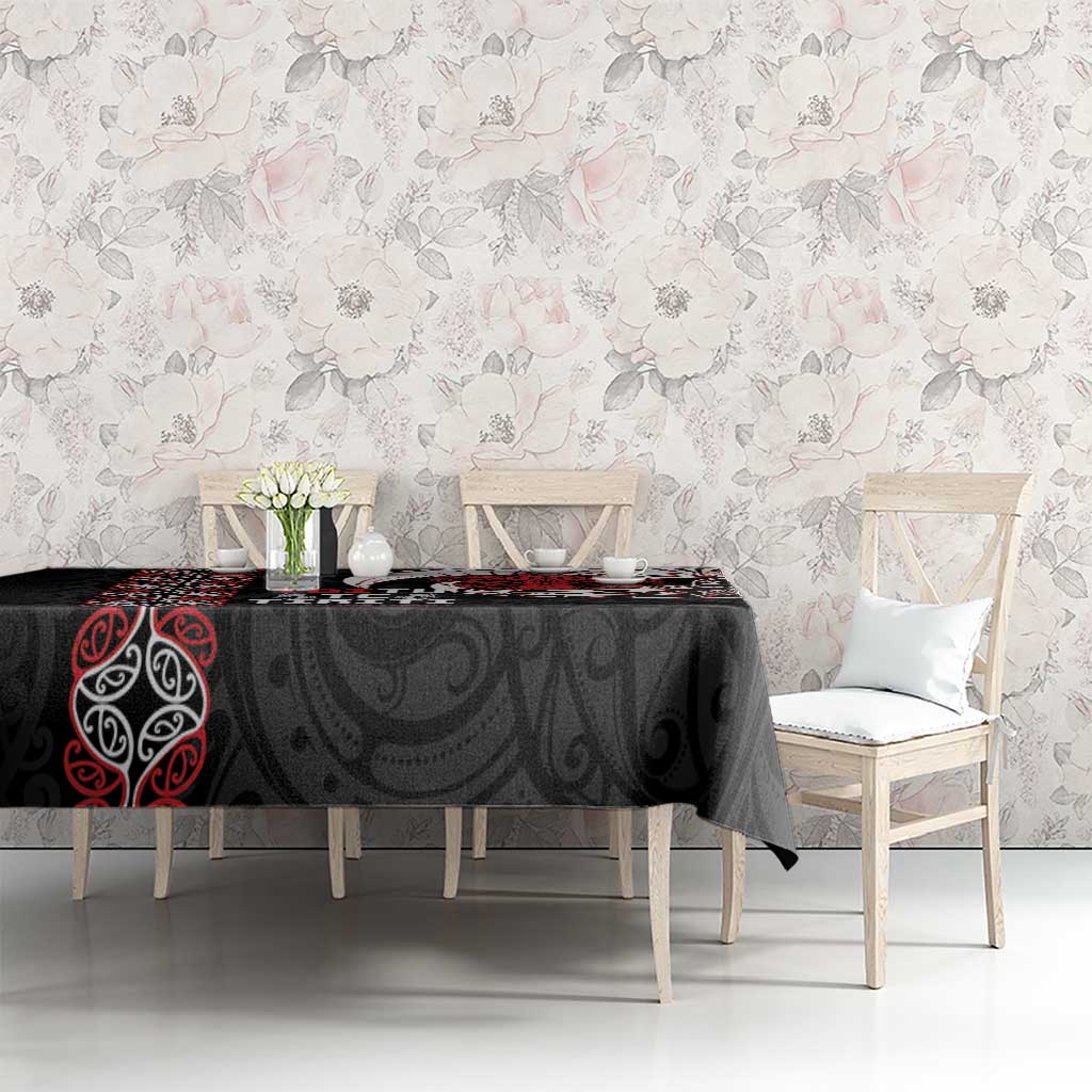 Aotearoa Toitu Te Tiriti Tablecloth Honour The Treaty Maori Haka LT14 - Polynesian Pride