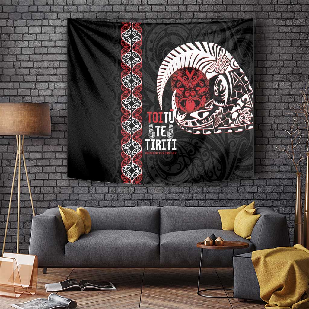 Aotearoa Toitu Te Tiriti Tapestry Honour The Treaty Maori Haka