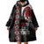 Aotearoa Toitu Te Tiriti Wearable Blanket Hoodie Honour The Treaty Maori Haka