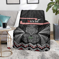 Aotearoa Toitu Te Tiriti Blanket Stand Together! Stand Stronger! - NZ Tiki LT14 - Polynesian Pride