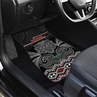 Aotearoa Toitu Te Tiriti Car Mats Stand Together! Stand Stronger! - NZ Tiki LT14 - Polynesian Pride