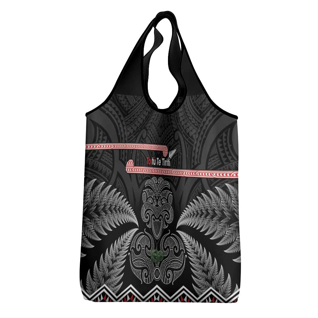 Aotearoa Toitu Te Tiriti Grocery Bag Stand Together! Stand Stronger! - NZ Tiki LT14 - Polynesian Pride