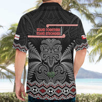 Aotearoa Toitu Te Tiriti Hawaiian Shirt Stand Together! Stand Stronger! - NZ Tiki LT14 - Polynesian Pride