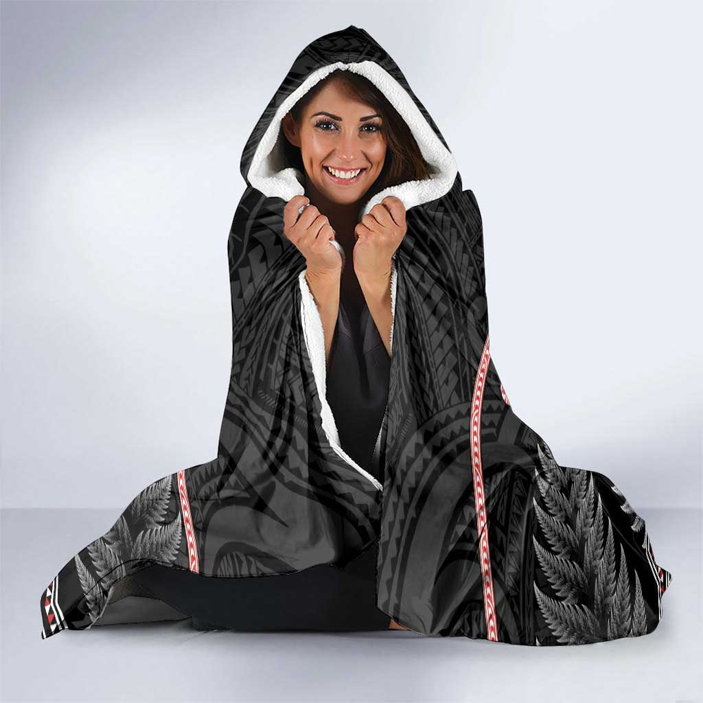 Aotearoa Toitu Te Tiriti Hooded Blanket Stand Together! Stand Stronger! - NZ Tiki LT14 - Polynesian Pride