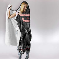 Aotearoa Toitu Te Tiriti Hooded Blanket Stand Together! Stand Stronger! - NZ Tiki LT14 - Polynesian Pride