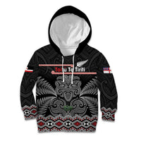 Aotearoa Toitu Te Tiriti Kid Hoodie Stand Together! Stand Stronger! - NZ Tiki