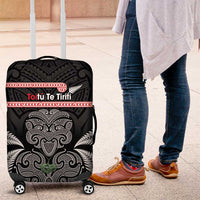 Aotearoa Toitu Te Tiriti Luggage Cover Stand Together! Stand Stronger! - NZ Tiki
