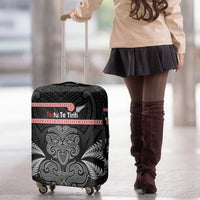 Aotearoa Toitu Te Tiriti Luggage Cover Stand Together! Stand Stronger! - NZ Tiki