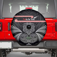Aotearoa Toitu Te Tiriti Spare Tire Cover Stand Together! Stand Stronger! - NZ Tiki LT14 - Polynesian Pride