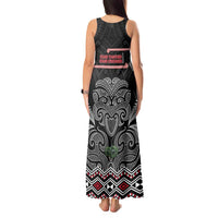 Aotearoa Toitu Te Tiriti Tank Maxi Dress Stand Together! Stand Stronger! - NZ Tiki LT14 - Polynesian Pride