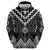 Black Taniko Aotearoa Hoodie Niho Taniwha Mix Poutama