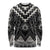 Black Taniko Aotearoa Long Sleeve Shirt Niho Taniwha Mix Poutama