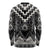 Black Taniko Aotearoa Long Sleeve Shirt Niho Taniwha Mix Poutama