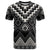 Black Taniko Aotearoa T Shirt Niho Taniwha Mix Poutama