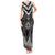 Black Taniko Aotearoa Tank Maxi Dress Niho Taniwha Mix Poutama LT14