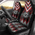 Red Taniko Aotearoa Car Seat Cover Niho Taniwha Mix Poutama