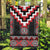 Red Taniko Aotearoa Garden Flag Niho Taniwha Mix Poutama LT14