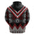 Red Taniko Aotearoa Hoodie Niho Taniwha Mix Poutama