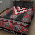 Red Taniko Aotearoa Quilt Bed Set Niho Taniwha Mix Poutama LT14