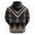 Brown Taniko Aotearoa Hoodie Niho Taniwha Mix Poutama