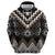 Brown Taniko Aotearoa Hoodie Niho Taniwha Mix Poutama