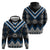 Blue Taniko Aotearoa Hoodie Niho Taniwha Mix Poutama