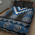 Blue Taniko Aotearoa Quilt Bed Set Niho Taniwha Mix Poutama LT14