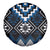 Blue Taniko Aotearoa Spare Tire Cover Niho Taniwha Mix Poutama