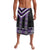 Purple Taniko Pattern Aotearoa Lavalava Niho Taniwha Mix Poutama LT14