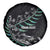 Custom New Zealand Silver Fern Rugby Spare Tire Cover Aotearoa Kiwi Maori Pattern LT14