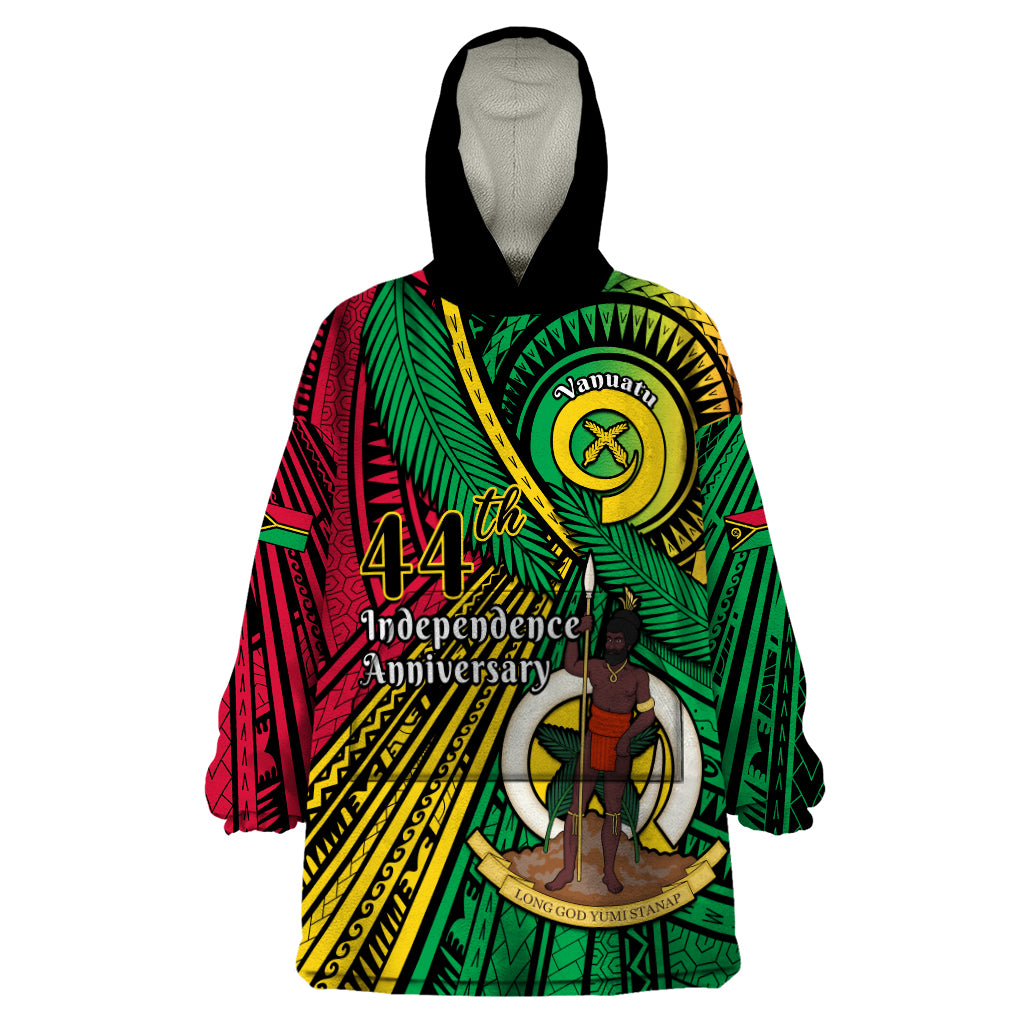 Halo Vanuatu Wearable Blanket Hoodie Happy 44th Independence Anniversary